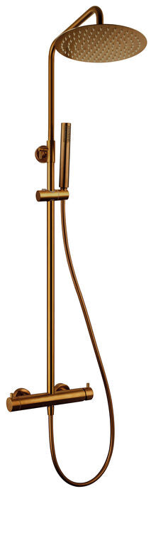 DUCHA VISTA MONOMANDO INVERTER UNIK COBRE