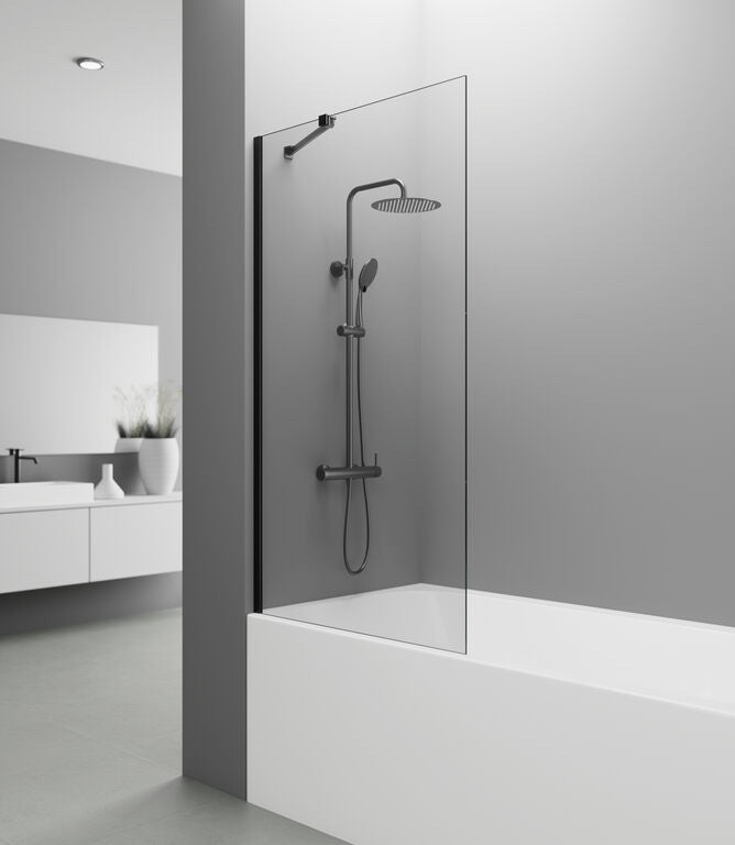 PANEL BAÑERA SCREEN 1F TP NG 85 + BRAZO NEGRO