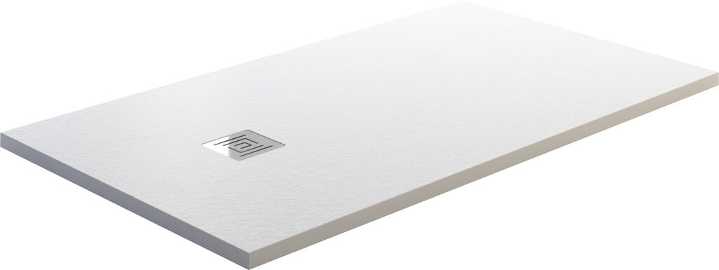 PLATO ARDESIA 100x100 BLANCO