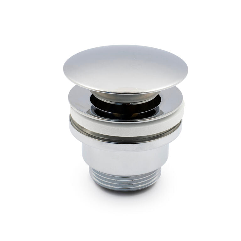 VÁLVULA CLICK  REDONDA CROMO