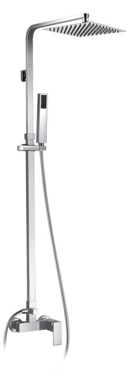 DUCHA VISTA QUADRA MONOMANDO CROMO