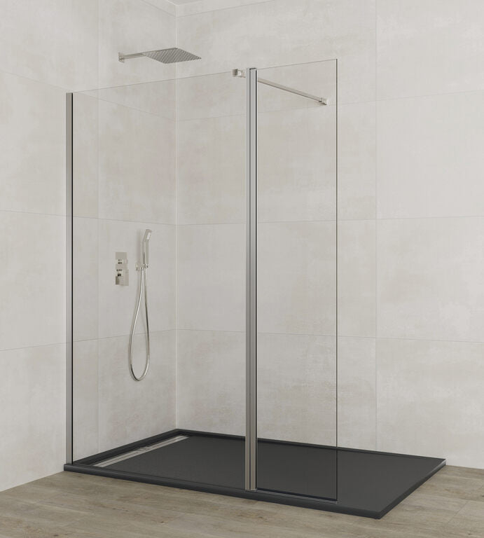 MAMPARA SCREEN FIJO 88 + ABATIBLE 40 TP CR & MAMPARA SCREEN FIJO 98 + ABATIBLE 40 TP CR