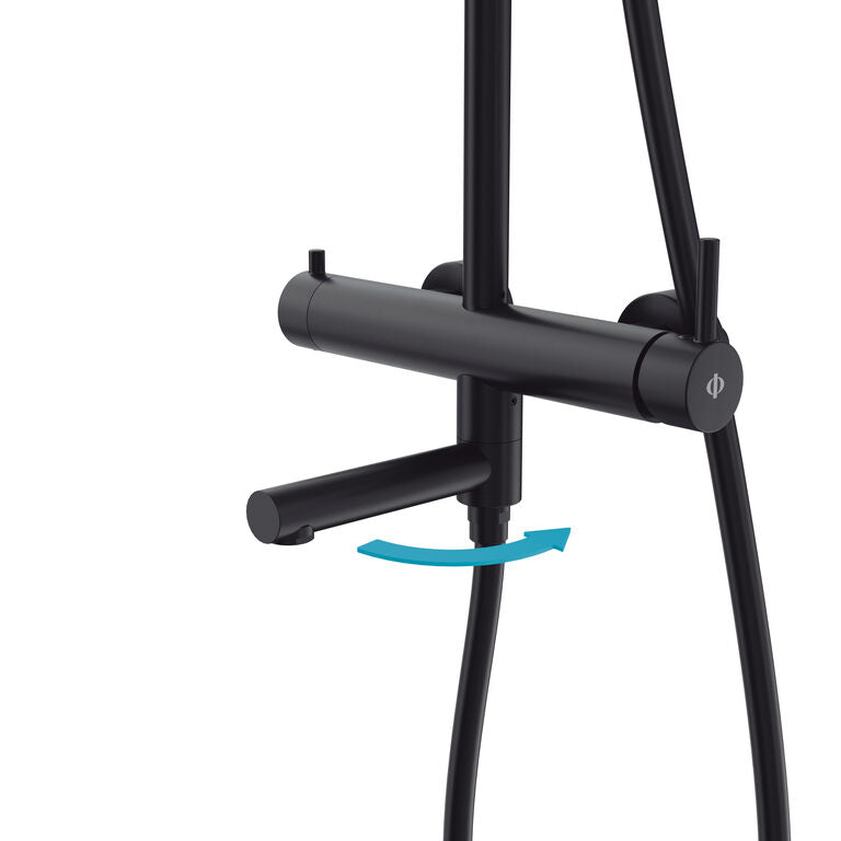 SALIDA BAÑERA INVERTER R NEGRO