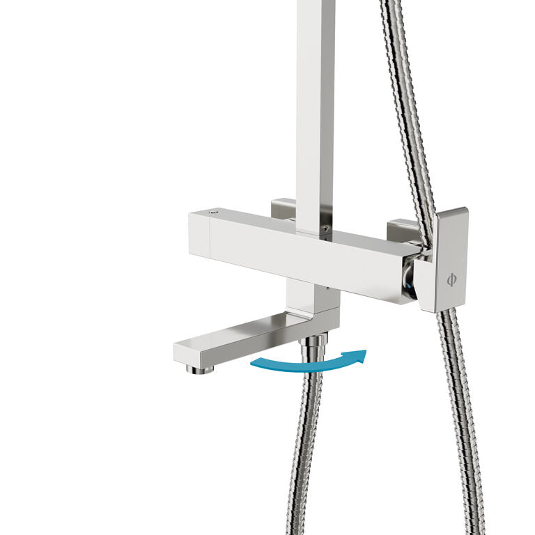 SALIDA BAÑERA INVERTER C CROMO