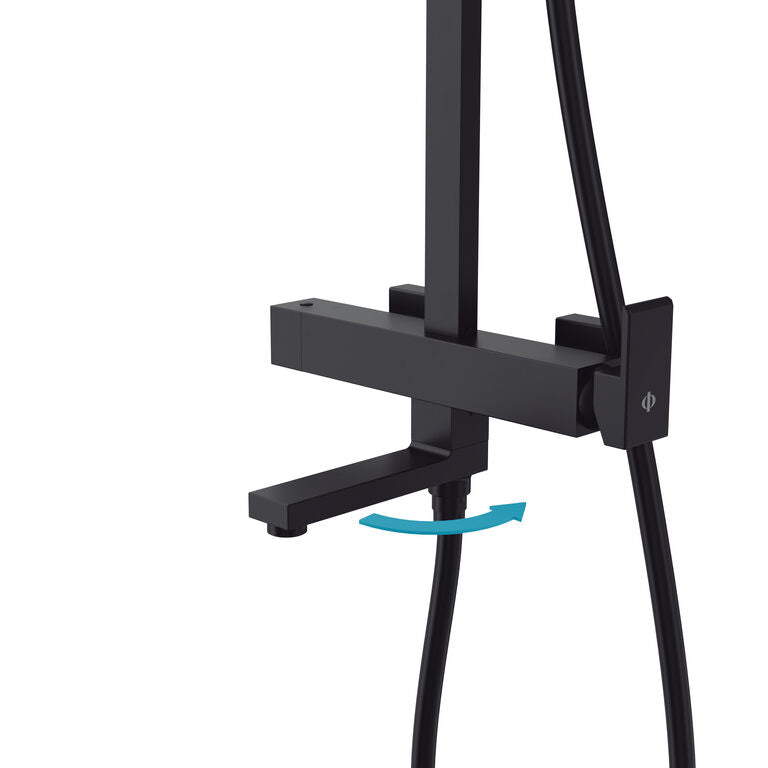 SALIDA BAÑERA INVERTER C NEGRO