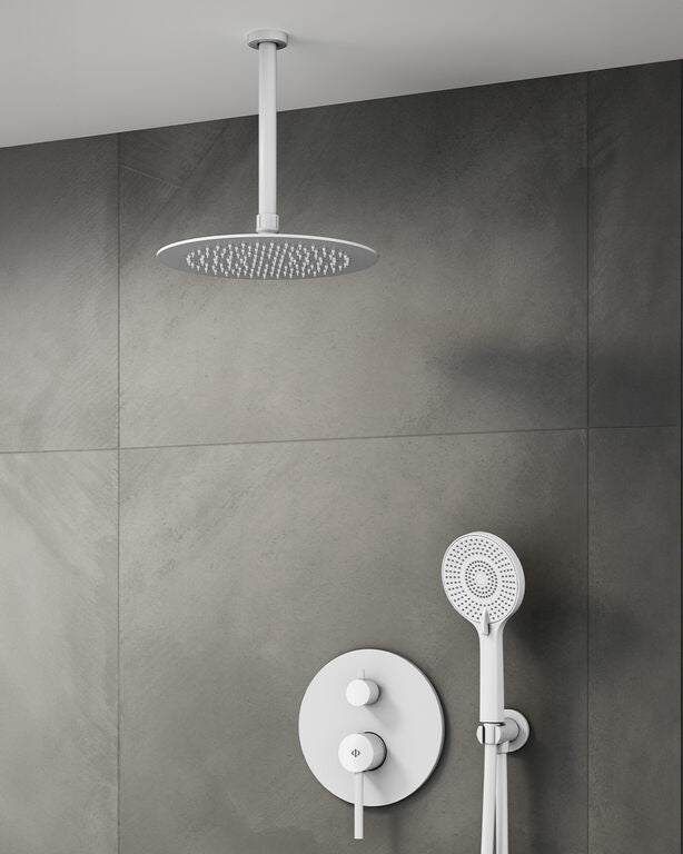 CONJ. EMPOTR. MONOMANDO SIRIO BL + ROCIADOR TECHO