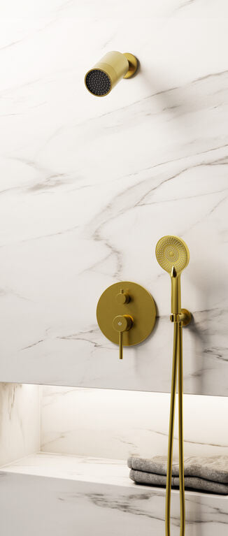 CONJ. EMPOTR. MONOMANDO SIRIO ORO + ROCIADOR MINIMAL